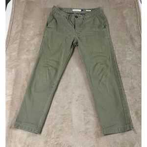Peter Manning NY pants size 29 Standard Fit Olive Green Chino